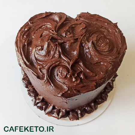کیک تولد شکلاتی کتوژنیک